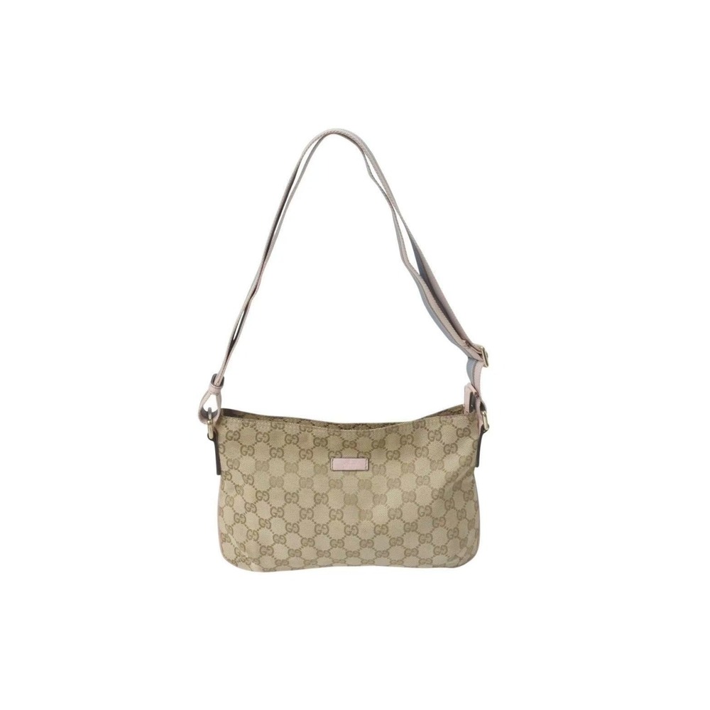Gucci Canvas GG Sherry Line Shoulder Bag - Picture 2 of 9